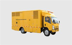 Montados en el vehículo de generador