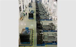 Lanteky provide 10 units 10.5KV 2000kW high voltage Perkins generator set to China Cinda (Hefei) Disaster and Support Base
